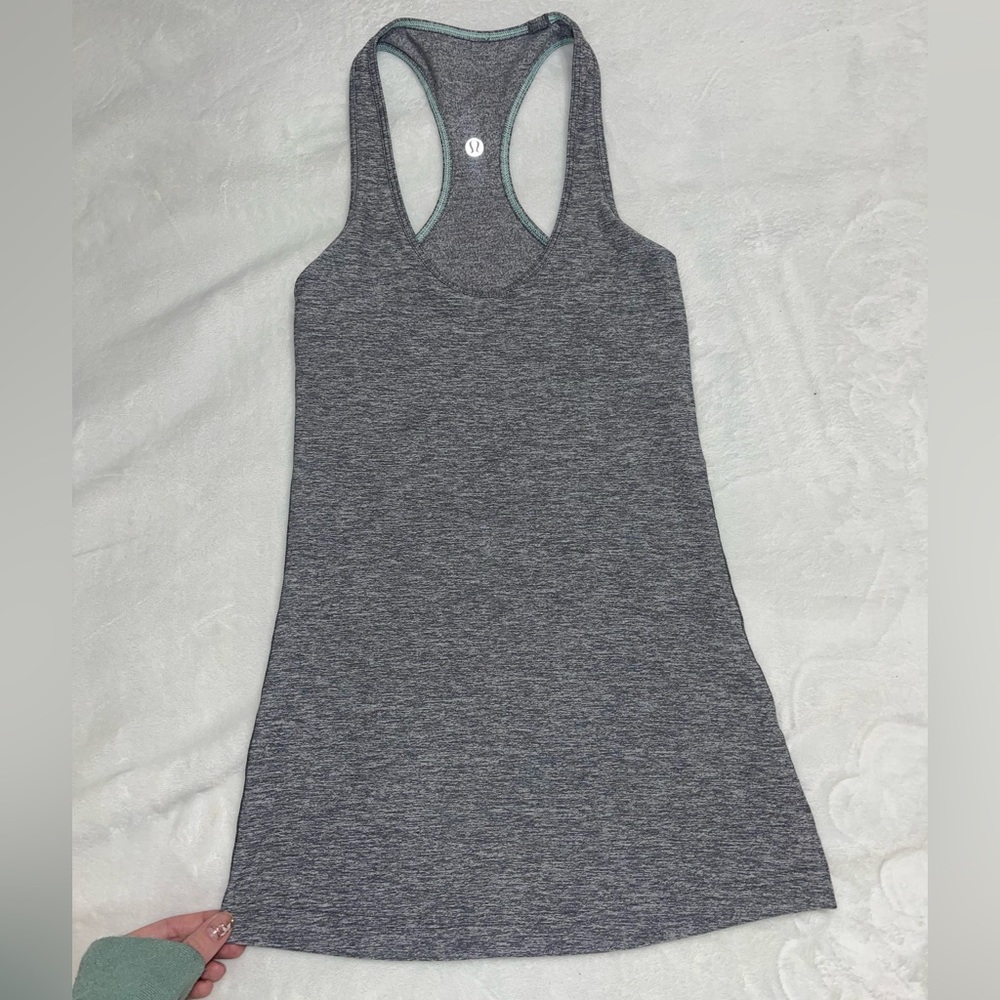 Gray Lululemon tank top